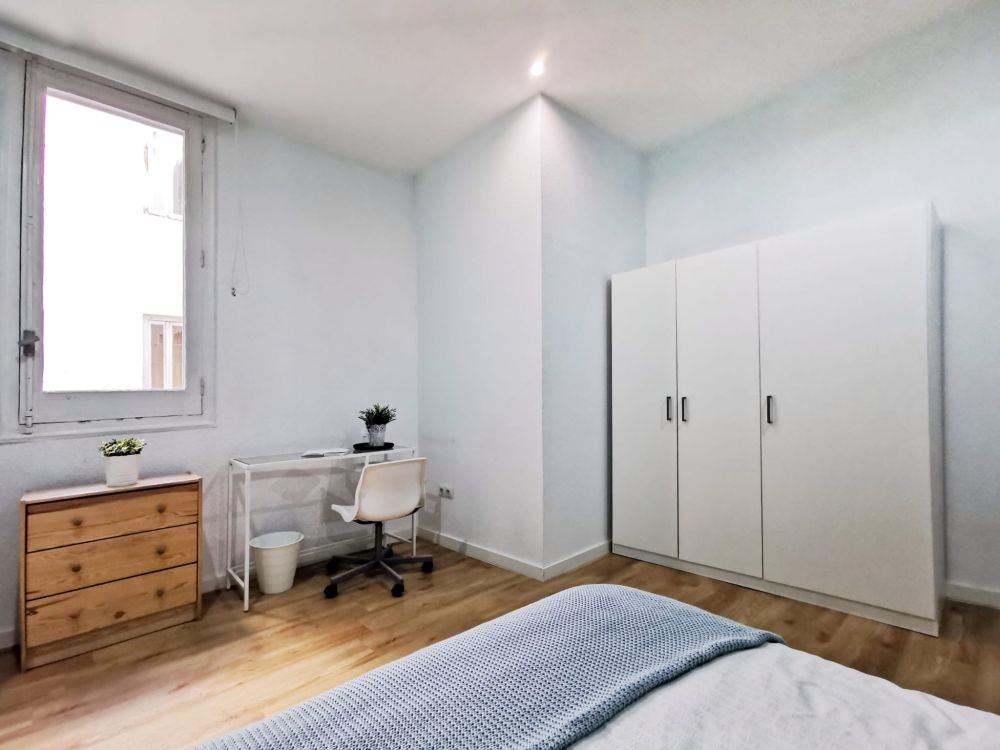 Spacious double room in the centre of Madrid