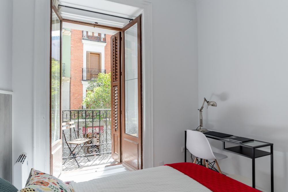 Double room with balcony in Fuencarral