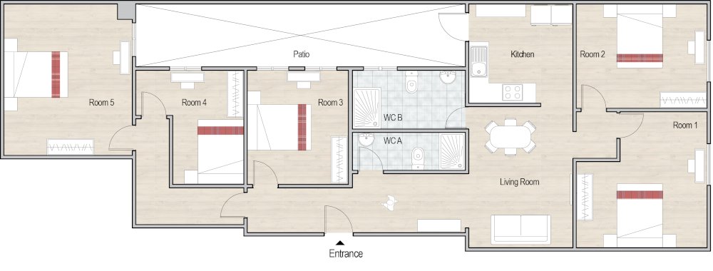 Large and beautiful room in Núñez de Balboa Street