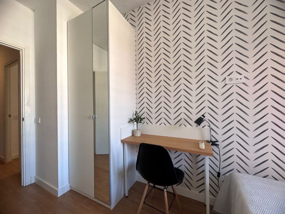 Bright room in Madrid
