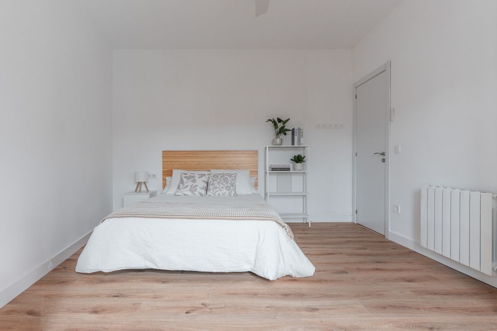 Spacious, bright room with double bed in central Madrid