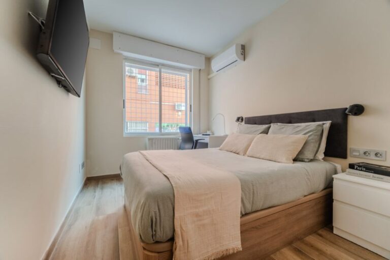Bright room in Plaza Castilla