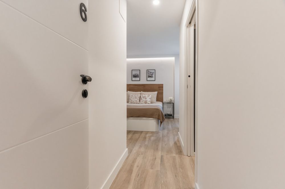 Spacious en-suite room in Madrid Río with air conditioning