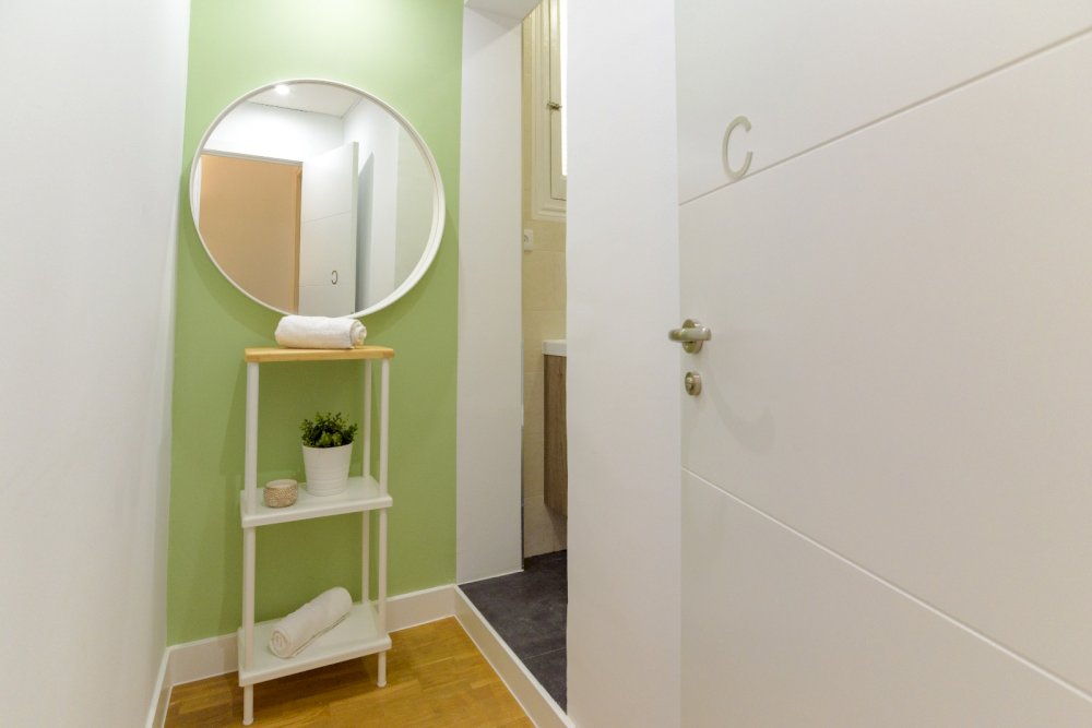 Room with private bathroom in Madrid